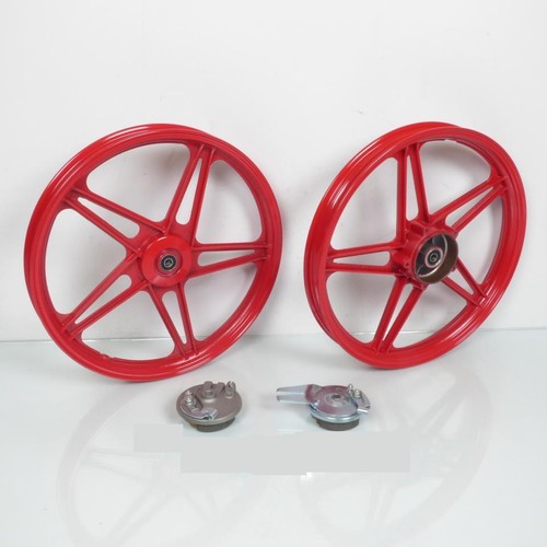 Jantes bâtons rouge 17x1 6 - jantes, à