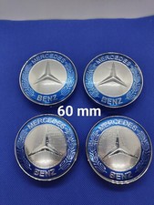 4 Caches moyeu Mercedes jante