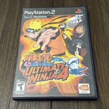 Ultimate Ninja 4: Naruto Shippuden (Sony PlayStation 2, 2009) PS2 Complete CIB