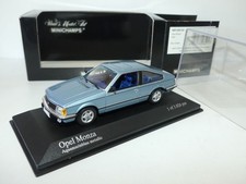 OPEL MONZA 1980 Bleu MINICHAMPS 1:43