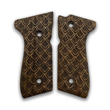 ZIB GRIPS Beretta 92,92F,92FS,92A1,92G,92D,96,96D Grips Handmade Ars.02