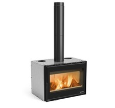 La Nordica Insert 80 Wide 5.0 À Bois Avec Vue Sur Le Feu 12,4 kW 6016842