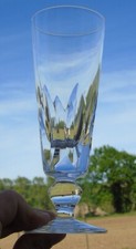 Saint Louis - Flûte à champagne en cristal, modèle Jersey.
