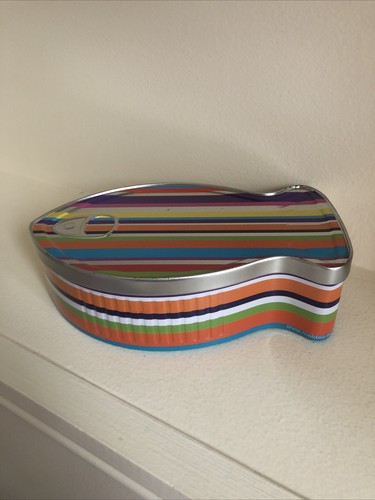 Boite métal forme poisson - en,