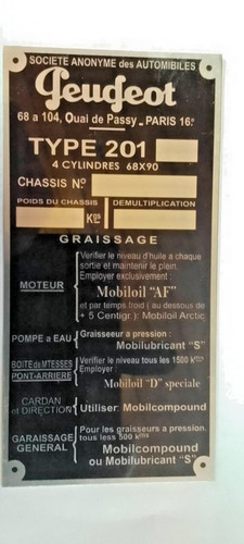 Plaque signalétique - plaque, id