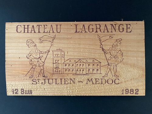 Ancienne estampe caisse - , vin