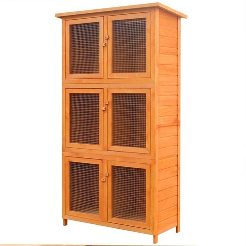 Bois cage pour animaux - bois,