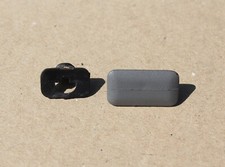 GENUINE BMW E30 TOURING REAR TRUNK LID INTERIOR COVER EXPANDING RIVET GREY OEM 