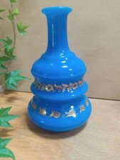 Carafe de nuit bleue en