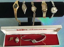 Vtg Ladies Watches Helbros