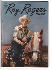 FOUR COLOR #124 (1946) - GRADE 9.0 - DELL ROY ROGERS COMICS GAYLORD DU BOIS!