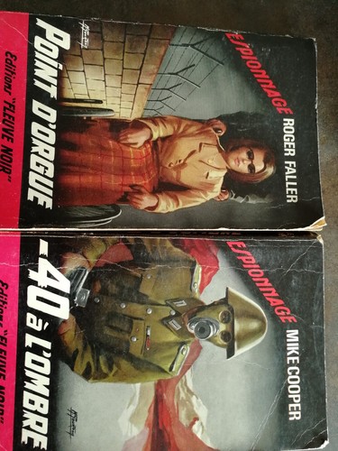 Livres poche espionnages 60 - livres,