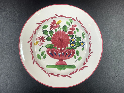 Ancien assiette faïence - ancien,