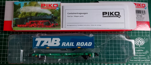 Piko wagon plat - à, essieux