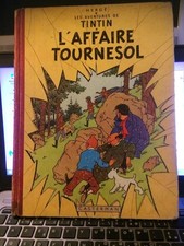 BD Tintin L'affaire Tournesol eo 1956 Casterman 2ème Plat B19
