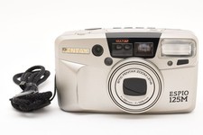 [Top MINT w/Strap] Pentax ESPIO 125M Silver Point&Shoot 35mm Film Camera From JP