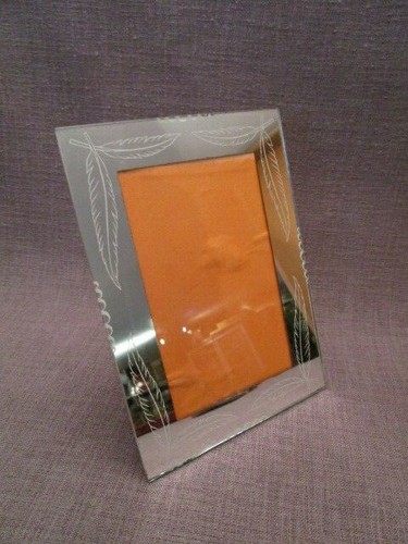 Porte photo miroir vintage - miroir,