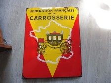 Plaque émaillée  FEDERATION