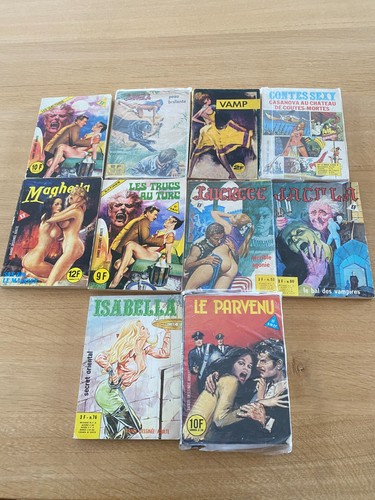 Lot adultes - 10, bd
