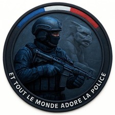 écusson police nationale opérator