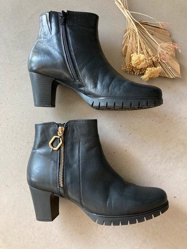 Bottines gabor cuir - bottines,