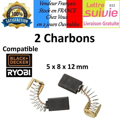 Lot charbons 8 x 12 - charbons,