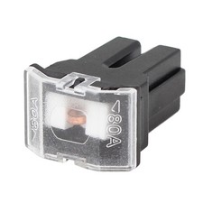 Fusible femelle de type pacifique en plastique noir 80A pour voiture automatique