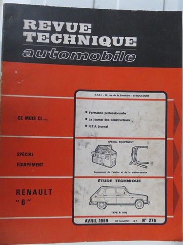 Revue technique automobile - revue,