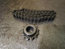 Pignon et chaîne de