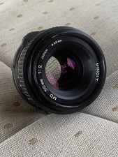 Objectif Minolta MD 50 mm 1:1.7 japan 49 mm , très bon état .