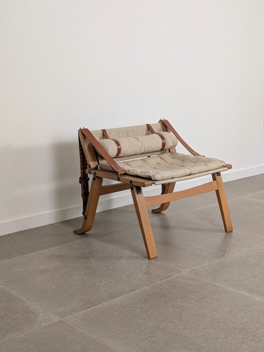 Fauteuil danois toile - fauteuil,