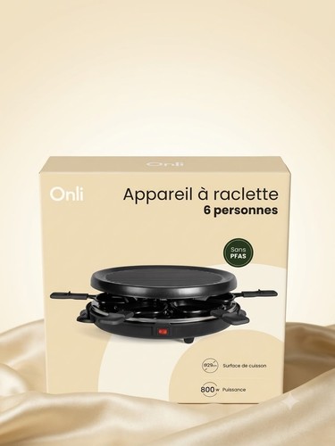 Appareil raclette 6 - appareil, à