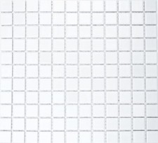 Mosaïque de Céramique Blanc Mat Cuisine Bain Sol Mur Douche Wc Art: WB18-0111 1