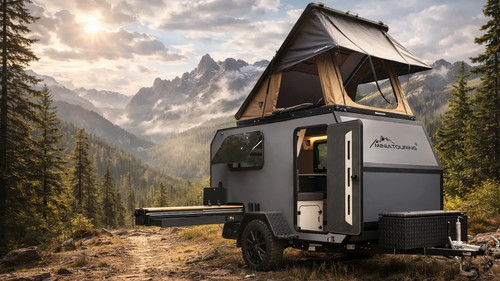Mini caravane m23 avec - caravane,