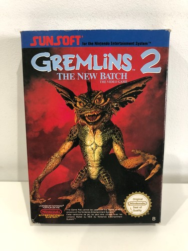 Jeu nintendo nes gremlins - nintendo,