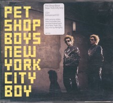 Pet Shop Boys New York City Boy CD UK Parlophone 1999 CD Amélioré Avec Vidéo
