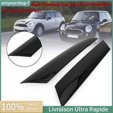 2x A Pilier Noir Windshield