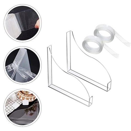 Clear baignoire coin - 2x,