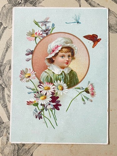 Chromo enfant bonnet la - au,