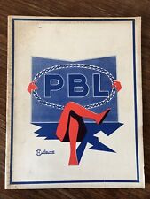 Catalogue PBL Rue Beaubourg Paris LAMPS LIGHTING CHANDELIERS ART DECO year 1934