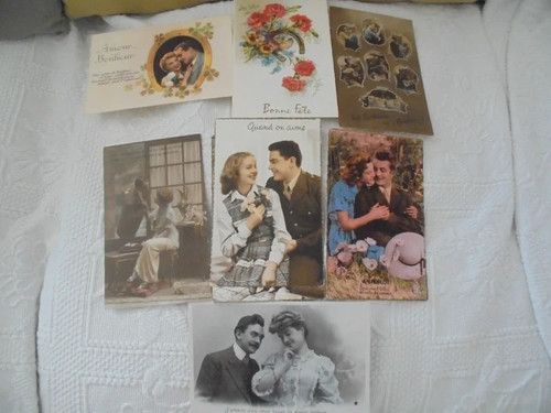 Lot cartes postales - 8,