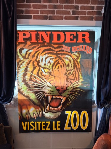 Affiche ancienne cirque - cirque, pinder