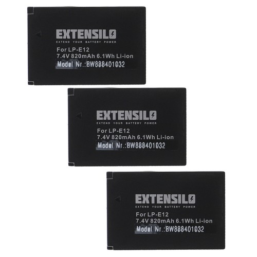 Batteries pour canon - 3,