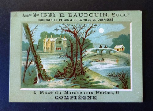 Chromo pub ancienne - ancienne, cpa