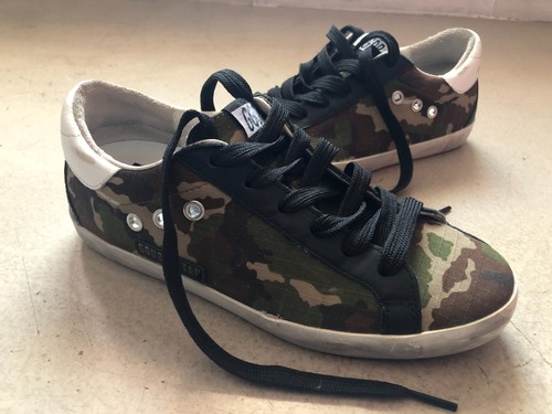 Baskets sneakers femme golden - baskets,