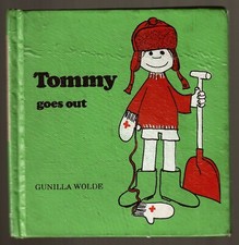 TOMMY GOES OUT - Gunilla Wolde  (Hard Cover)  1971  ** FREE SHIPPING **