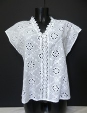 TB Blouse blanche, broderie