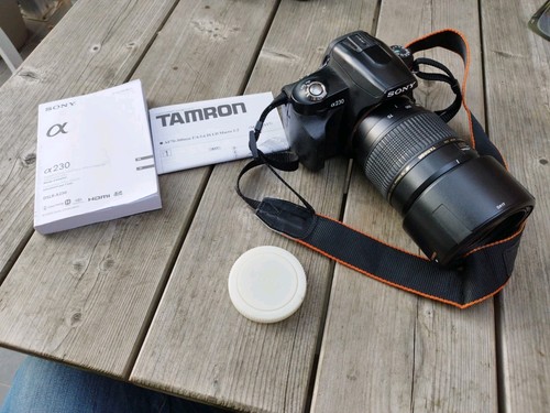 Sony alpha a230 - avec, objectif
