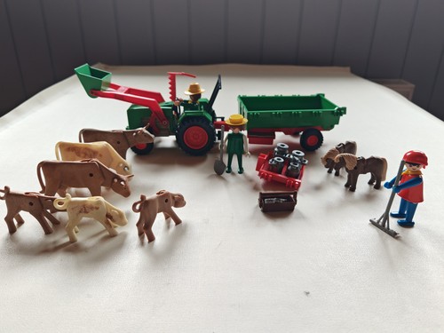 Playmobil vintage farm - vintage, trailer