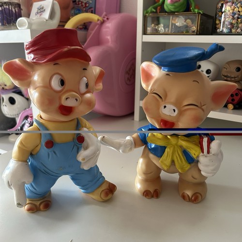 Lot pouets cochons walt - pouets,